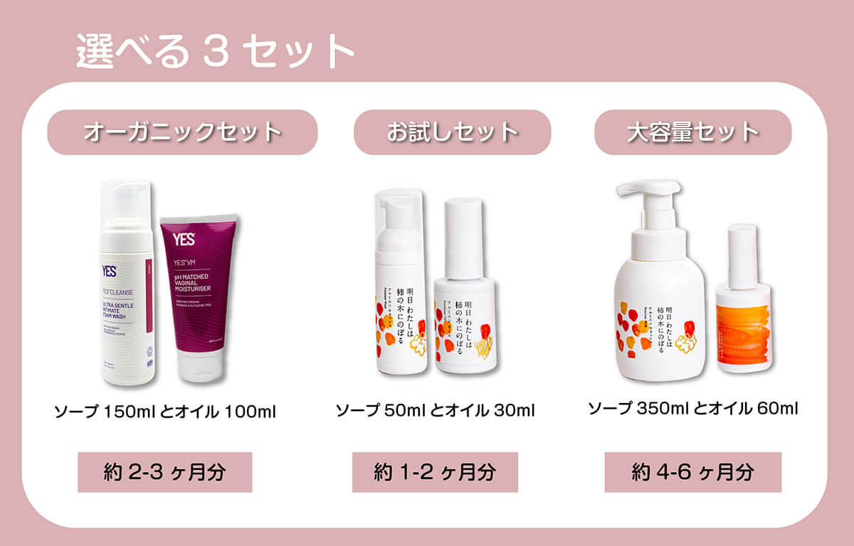 デリケートゾーンケアセット詳細